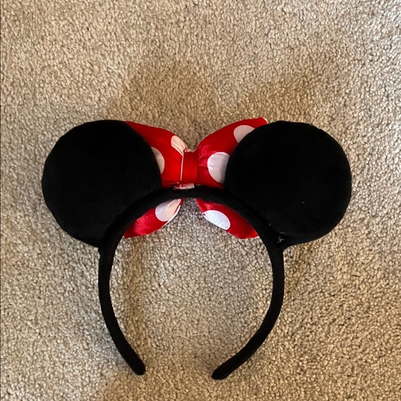 Minnie Mouse Red Polka Dot Kids Costume with Headband - Picture 11 of 11